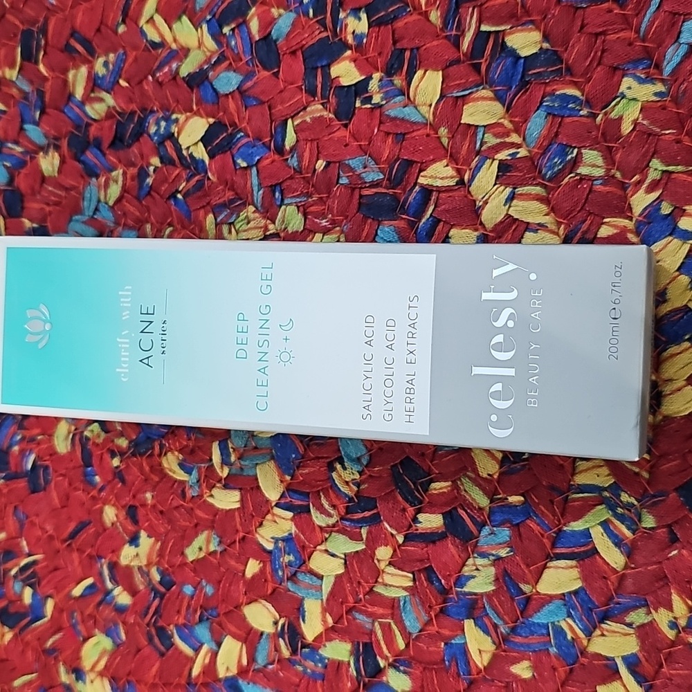 Celesty Acne Deep Cleansing Gel  - Full Size, NIB